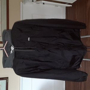 Vans lightweight hooded jacket size small